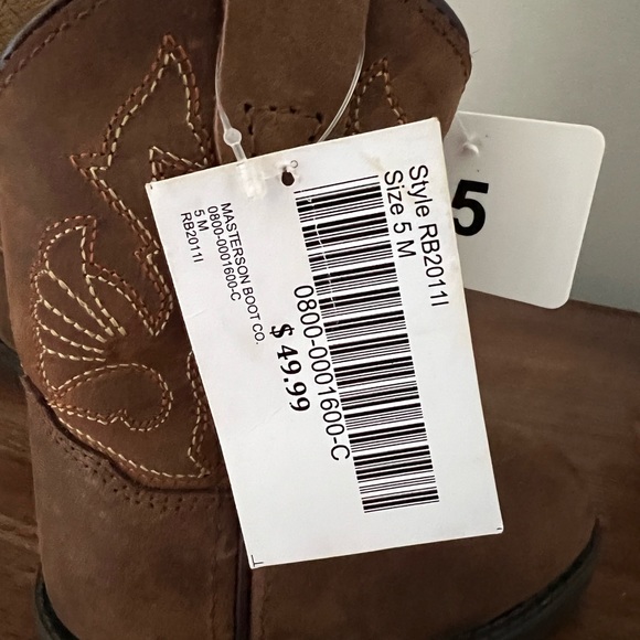 New Toddler Cowboy Boots - Picture 3 of 4